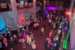 Silent auction in Atrium