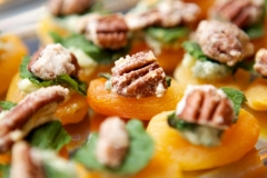 Apricot Pecan Blue Cheese Bites