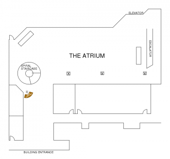 The Harbert Center Atrium Diagram